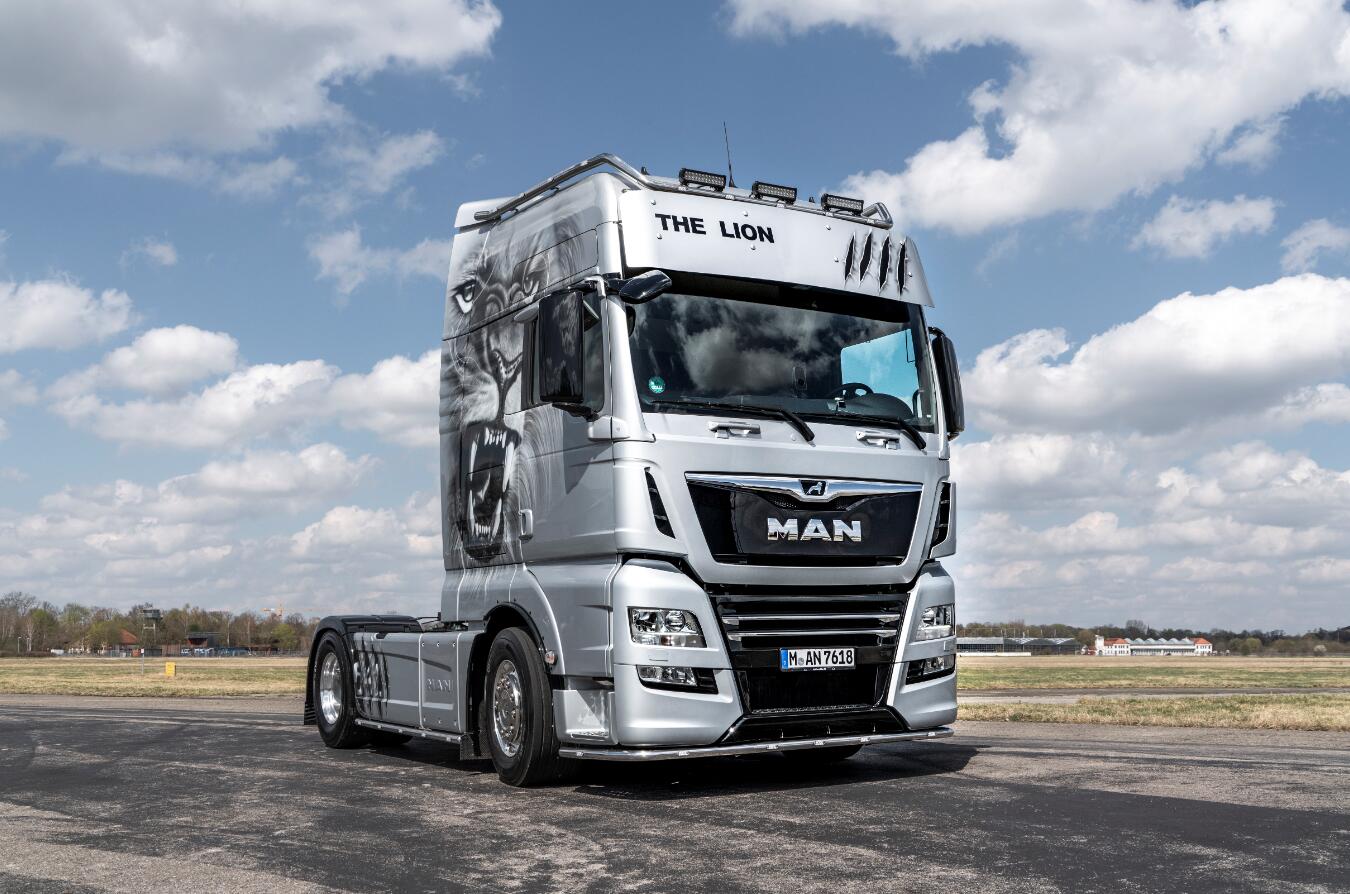 the lion卡车——独一无二的曼恩tgx