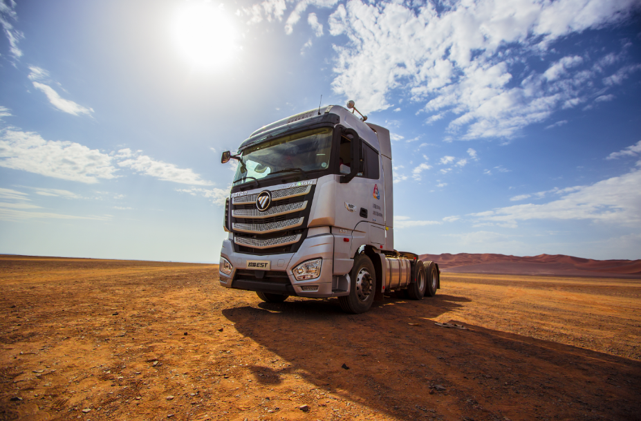 欧曼配装的福田康明斯x12发动机率先通过国六大马力重卡排放认证