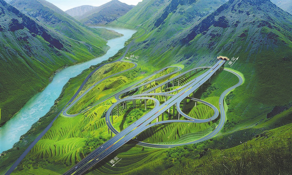 云端高速,公路珠峰公路建设史的珠峰——雅康高速在试运营3个多月后