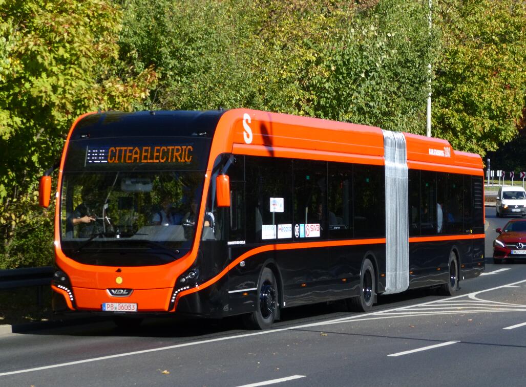 3款欧洲纯电动铰接客车对比测试